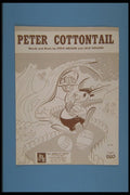 308022 Peter Cottontail, 1950 A4 Photo Print