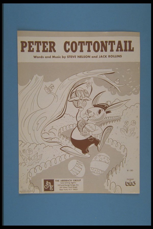 308022 Peter Cottontail, 1950 A4 Photo Print
