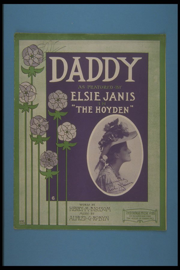 308025 Daddy, 1907 A4 Photo Print