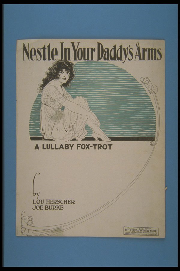 308028 Nestle In Your Daddy's Arms, 1921 A4 Photo Print