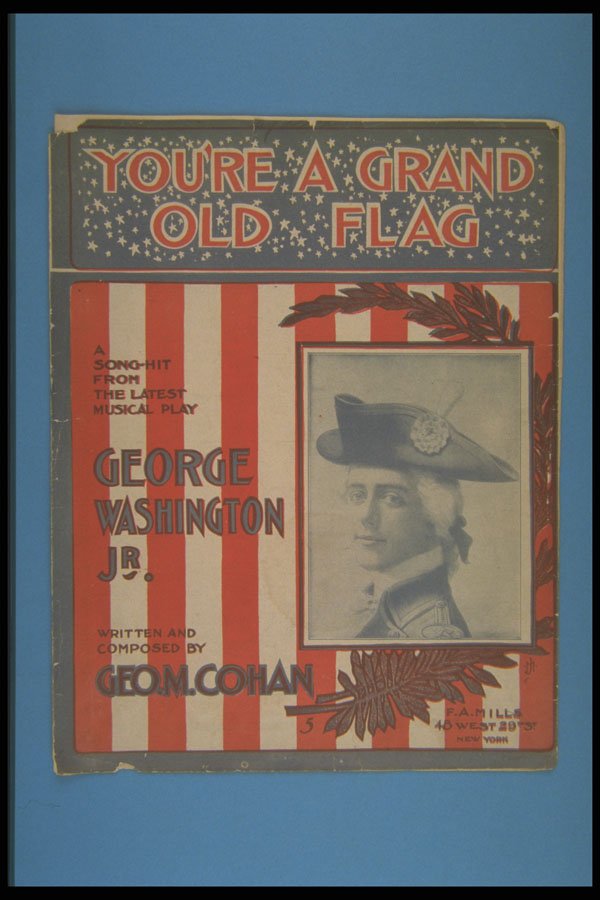 308041 You're A Grand Old Flag, 1906 A4 Photo Print
