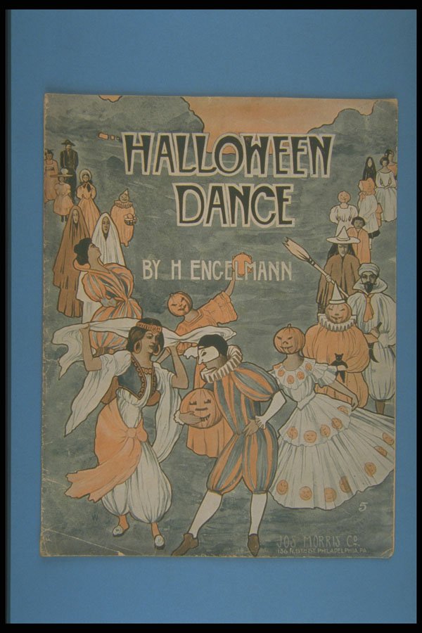 308045 Halloween Dance, 1908 A4 Photo Print