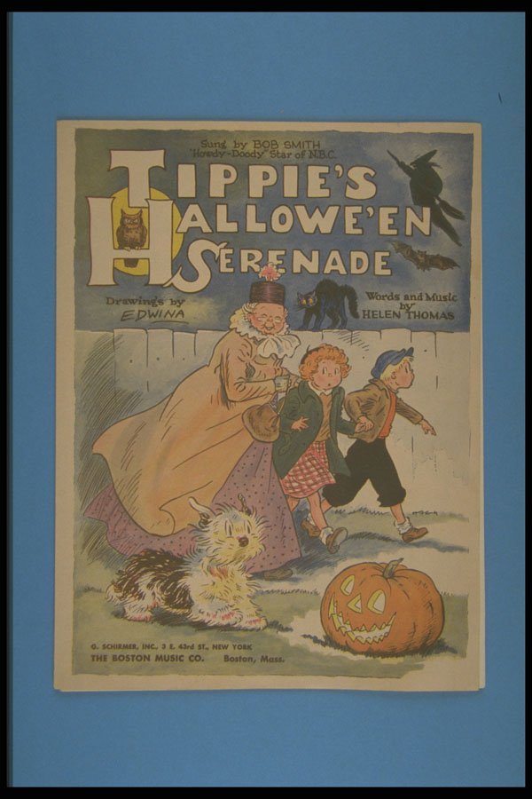 308049 Tippie's Halloween Serenade, 1950 A4 Photo Print
