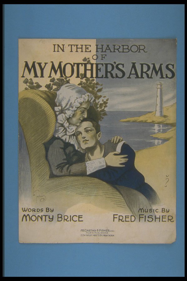 308053 In The Harbor Of My Mother's Arms, 1918 A4 Photo Print