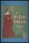 308063 A New Year's Dream, 1900 A4 Photo Print