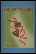 308065 Happy New Year, Darling, 1946 A4 Photo Print