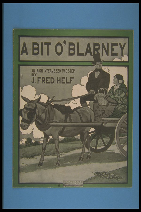 308067 A Bit O' Blarney, 1904 A4 Photo Print