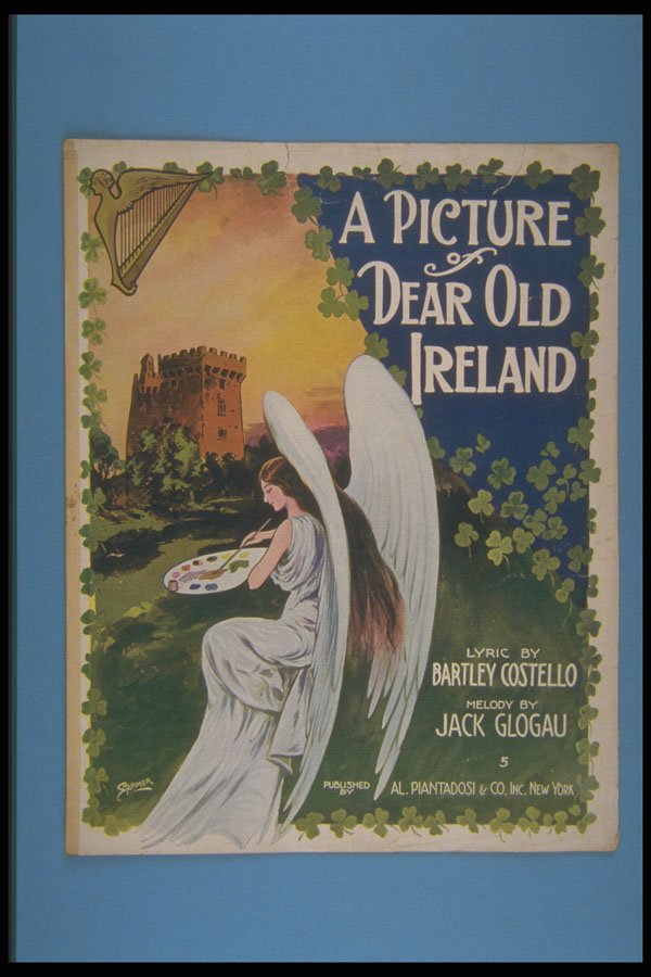 308070 A Picture Of Dear Old Ireland, 1916 A4 Photo Print