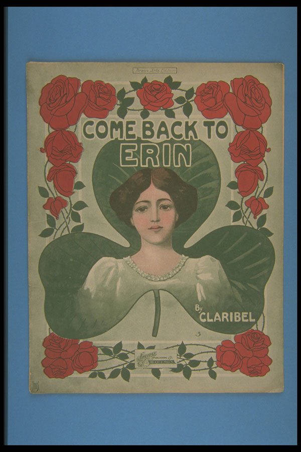 308071 Come Back To Erin, 1909 A4 Photo Print