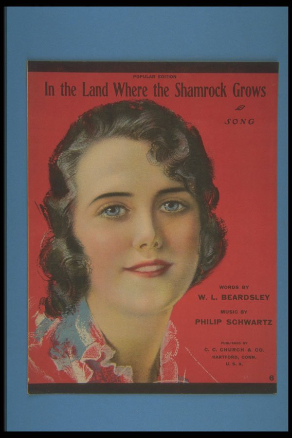 308072 In The Land Where The Shamrock Grows, 1919 A4 Photo Print