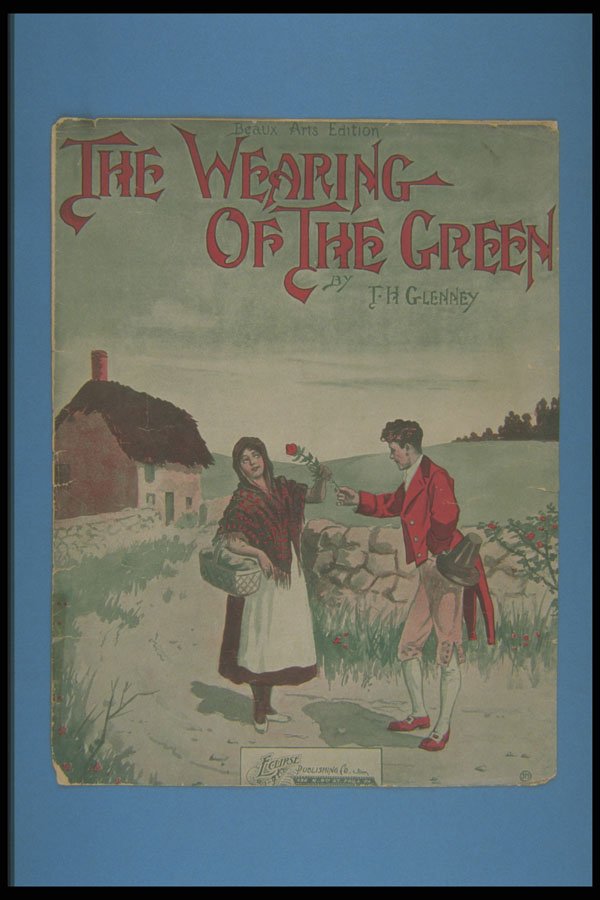 308079 The Wearing Of The Green, 1909 A4 Photo Print