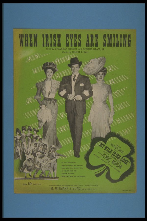 308081 When Irish Eyes Are Smiling, 1912 A4 Photo Print