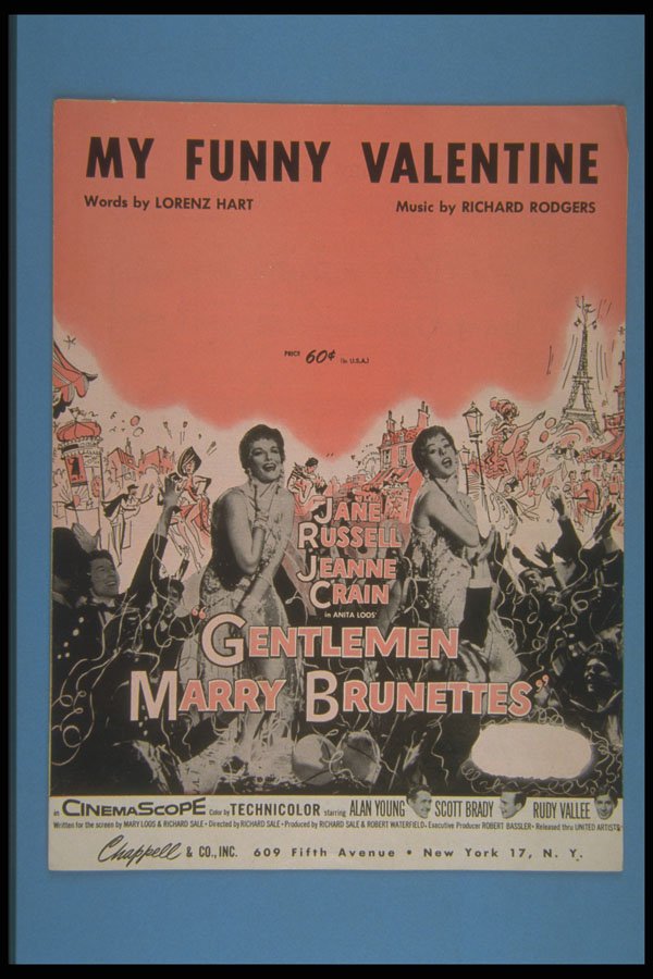 308092 My Funny Valentine, 1937 A4 Photo Print