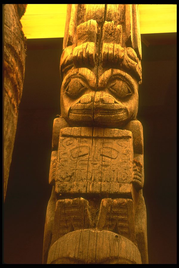309023 Totem Museum, Ketchikan A4 Photo Print