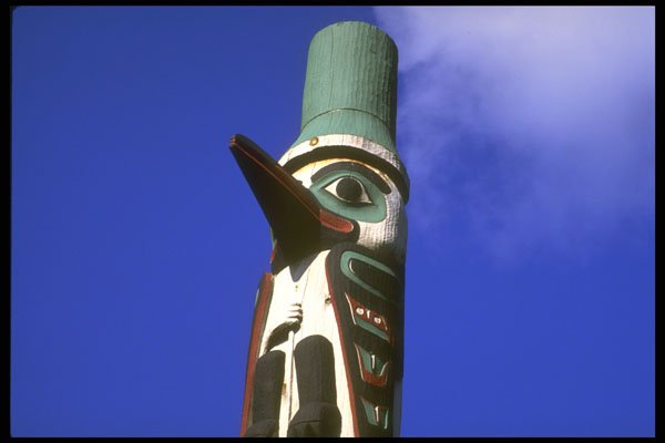 309025 Totem Museum, Ketchikan A4 Photo Print