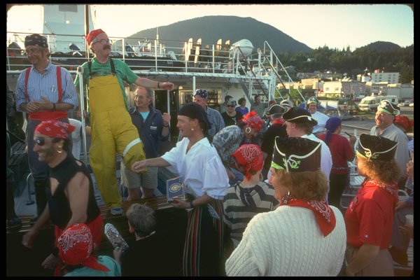 309027 Pirate Party, Ketchikan A4 Photo Print