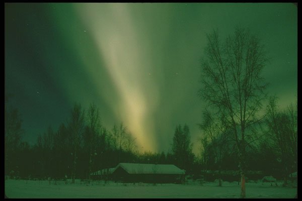 309032 Northern Lights A4 Photo Print