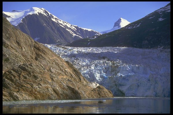 309070 Tidewater Glacier A4 Photo Print