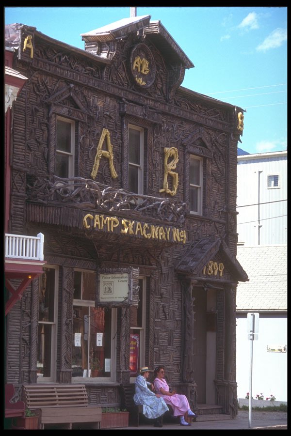 309073 Skagway, Information Center A4 Photo Print