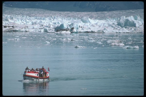 309074 Icebergs, Prince William Sound A4 Photo Print