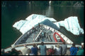 309077 Cruise Ship Near Iceberg A4 Photo Print