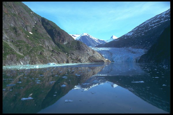 309092 Tidewater Glacier A4 Photo Print