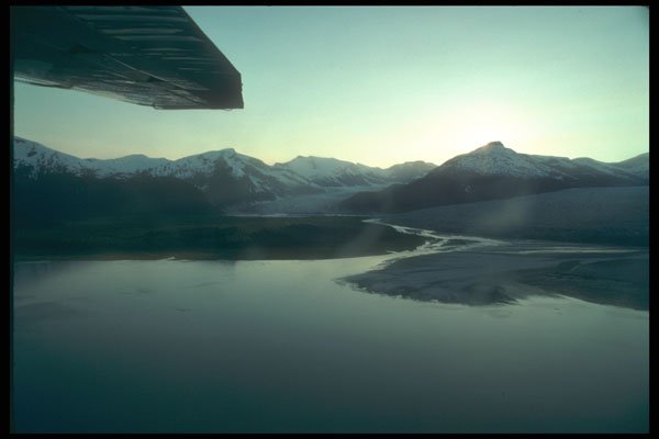 309094 Aerial Views, Juneau Area A4 Photo Print