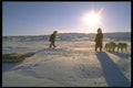 310041 Inuit Girls With Their Team, Pelly Bay A4 Photo Print