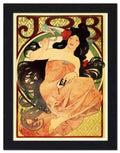 312 job alphonse mucha 1898 2 Vintage Advert A4 Photo Print