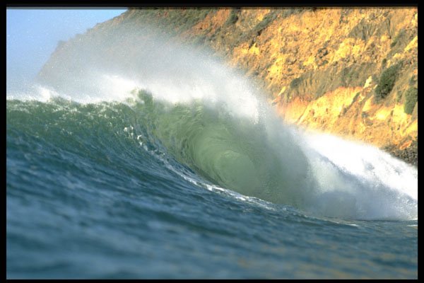 312004 Baja Mexico Right Point Break A4 Photo Print