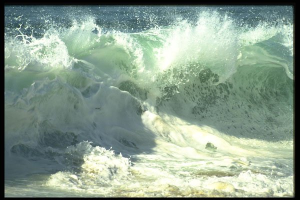 312006 La Jolla, California Beach Break A4 Photo Print