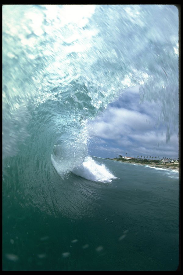 312011 Windansea, La Jolla Watershot A4 Photo Print