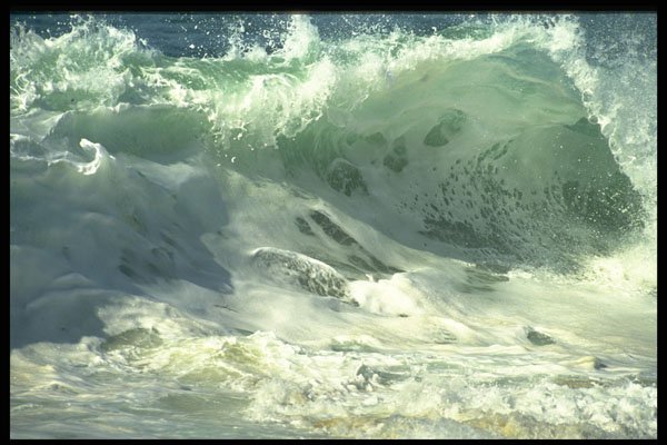 312014 San Diego, California Beach Break A4 Photo Print