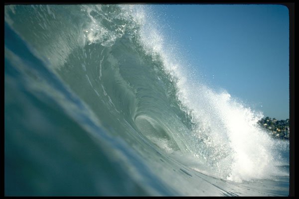 312018 San Diego, California Beach Break, Watershot A4 Photo Print