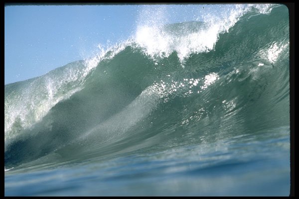 312047 Blacks Beach Winter Swell A4 Photo Print