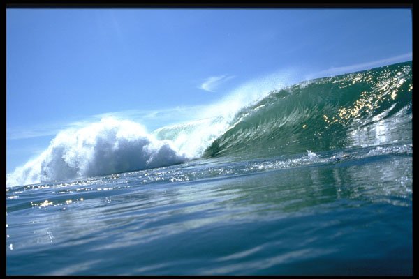 312083 Beach Wide Angle Shot North Shore, Oahu A4 Photo Print