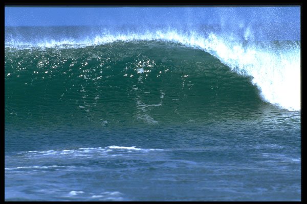 312093 Mexican Island Right Point Break Wall A4 Photo Print