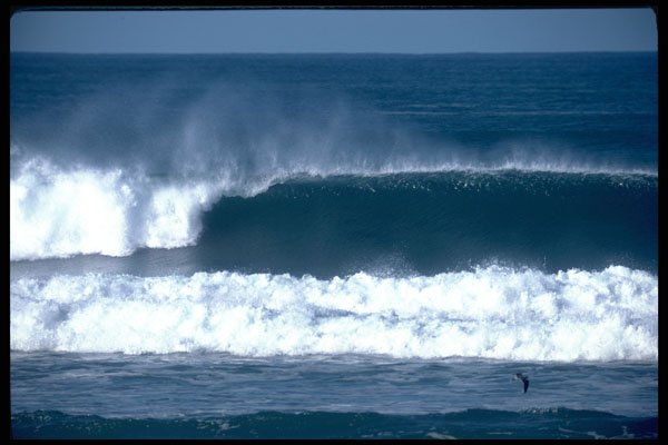 312099 Natividad Island Right Hand Beach Break A4 Photo Print