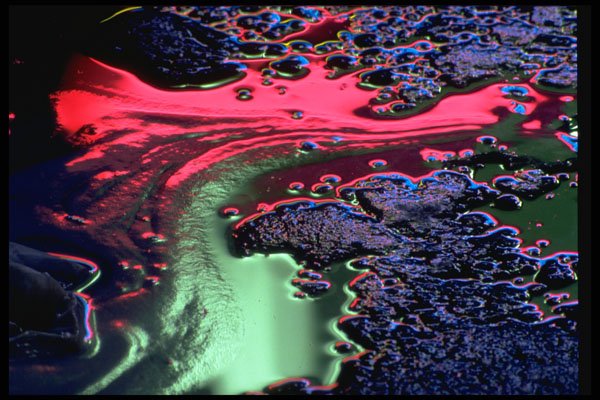313050 Melting Soft Ice Cream Mixing With Rain Water A4 Photo Print