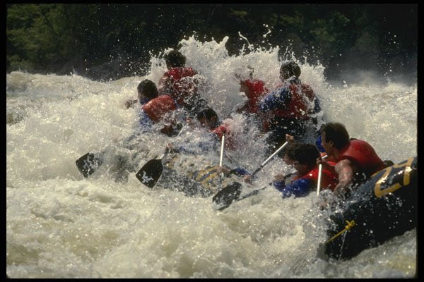 315000 Paddle Rafting A4 Photo Print