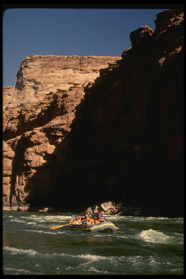 315009 Raft Trip, Red Wall Canyon A4 Photo Print