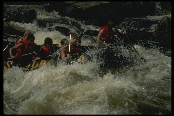 315020 Paddle Raft, Ottawa River A4 Photo Print
