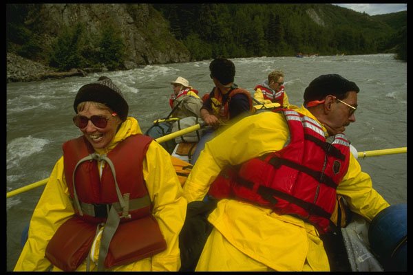 315039 Descending The Canyon, Tatshenshini River A4 Photo Print