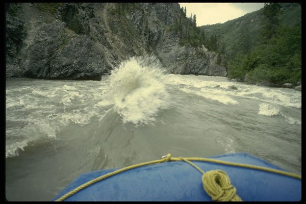 315041 Descending The Canyon, Tatshenshini River A4 Photo Print