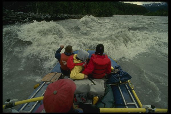 315045 Entering A Hole, Tatshenshini River A4 Photo Print