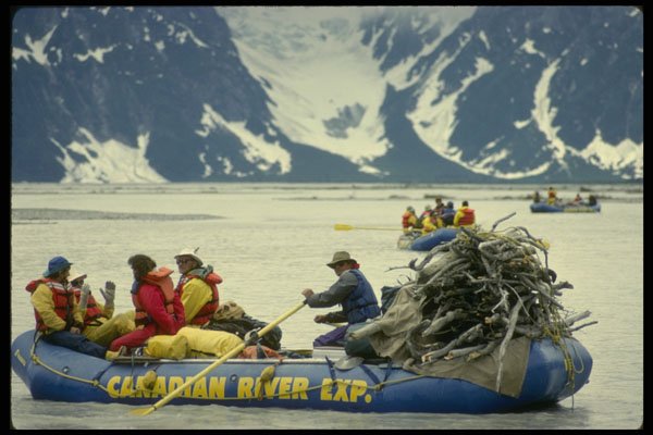 315049 Rafting Expedition, Tatshenshini River A4 Photo Print