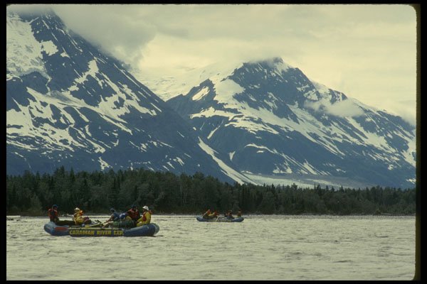 315052 Rafting Expedition, Tatshenshini River A4 Photo Print