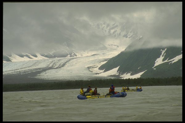 315055 On The Tatshenshini, Alaska Section A4 Photo Print