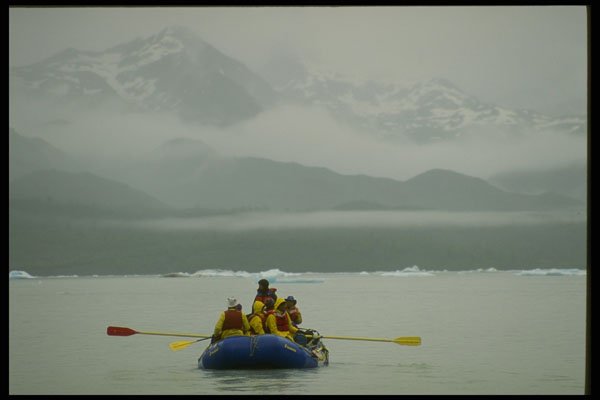 315061 Alsek Lake, Alaska A4 Photo Print