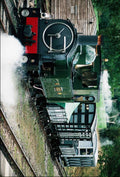 31x21 Welshpool And Llanfair Light Railway The Countess In Green A4 Photo Print